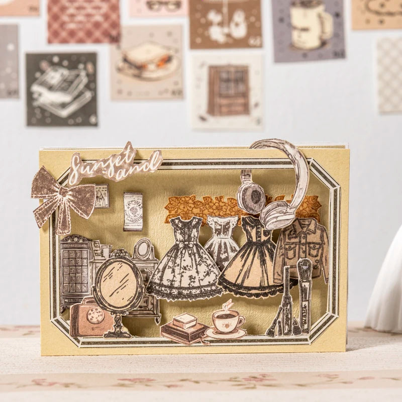 Delicate Girl's Life Material Book