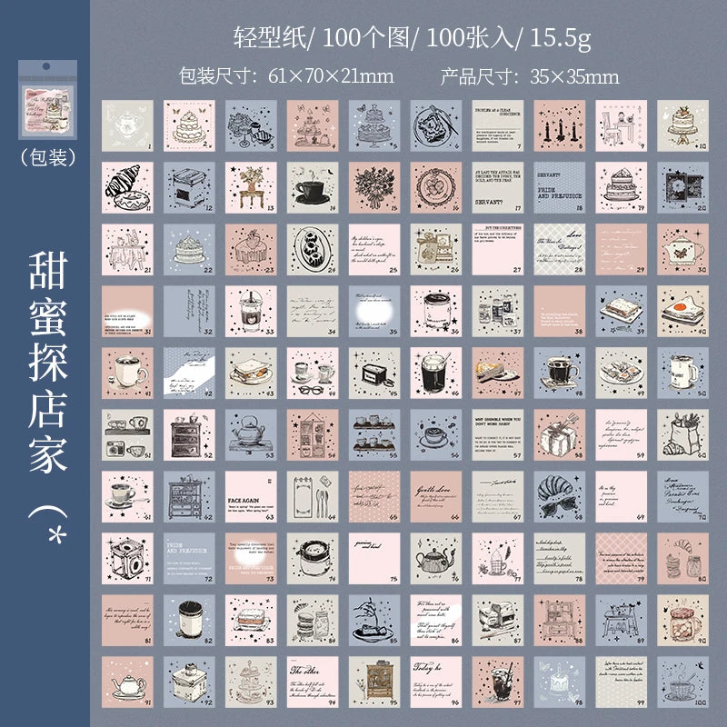 Delicate Girl's Life Material Book