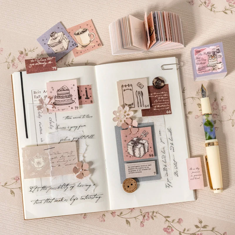 Delicate Girl's Life Material Book
